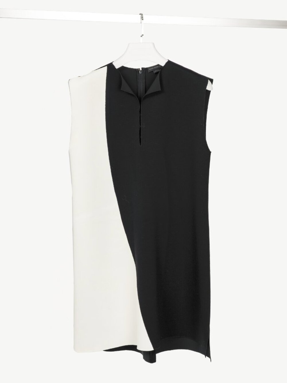 Marie Saint Pierre Black & White Double-Jersey Mini Dress